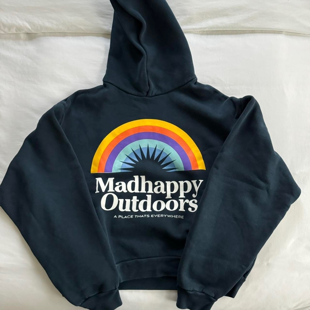 Madhappy Outdoors oversized Navy Hoodie
